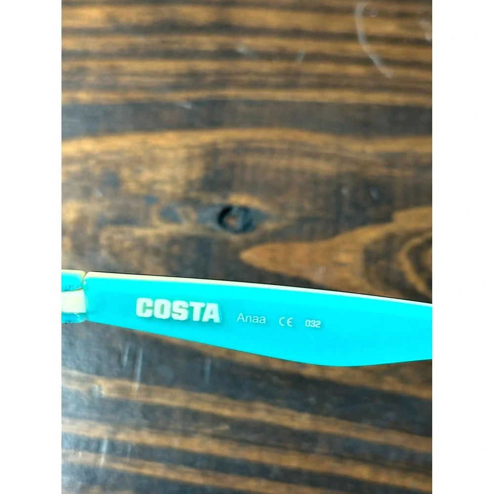 Costa Anaa 06S9053-0155 Unisex Tortoise Cream Mint Sunglasses SCRATCHED